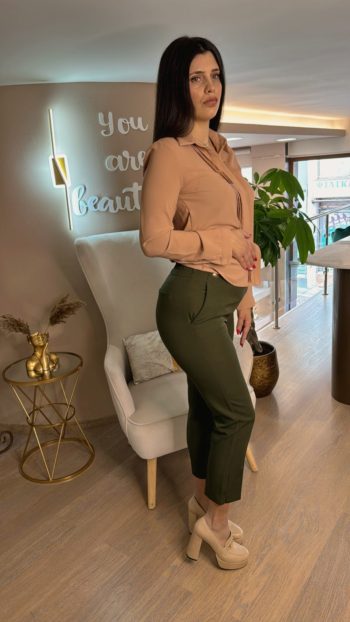 ΠΟΥΚΑΜΙΣΟ CARAMEL ΜΟΥΣΕΛΙΝΑ