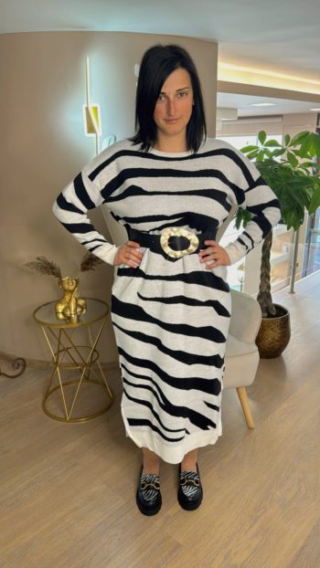 OVERSIZED ΖΕΒRA ΦΟΡΕΜΑ