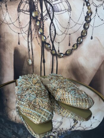 Mules boho flat