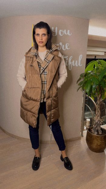 Αμάνικο puffer