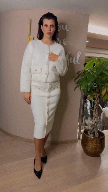 Σετ Φούστα Ζακέτα