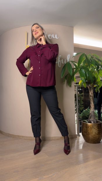 Πουκάμισο με Βολάν