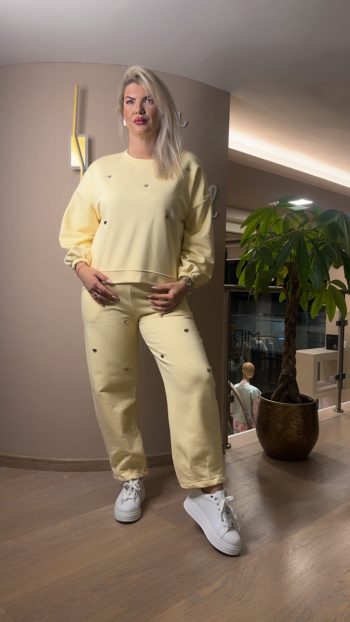 Σετ Μπλούζα Παντελόνι Βαμβακερό