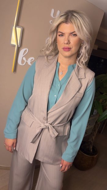 Κοστούμι Γιλέκο Με Παντελόνι