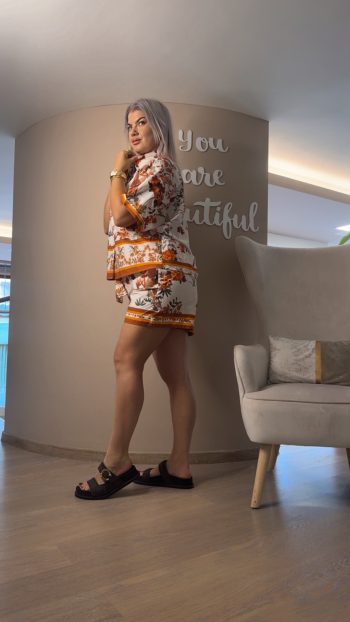 Σετ Πουκάμισο Σορτς Floral